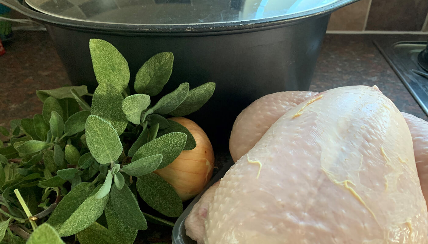 Slow Cooker Chicken with Sage & Onion