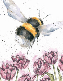 Wrendale The Flight of the Bumble Bee Card