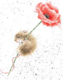 Wrendale Poppy Card