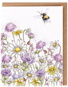 Wrendale Seed Card – Just Bee-cause (Bee)