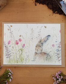 Love Country Seed Card – Spring is Hare