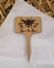 Save the Bees Plant Marker